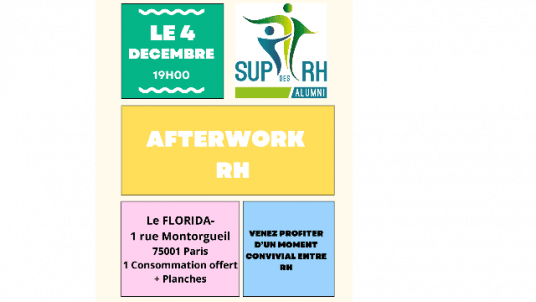 Afterwork - Alumni Sup des RH 